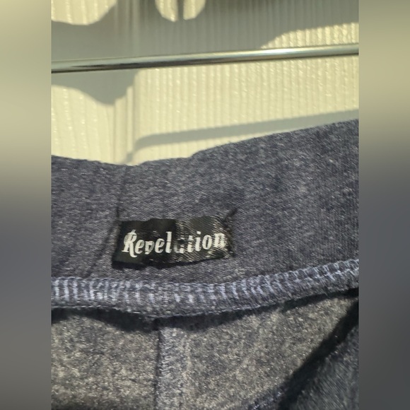 Girls Revelations Navy Blue Shorts with Red Star - Picture 2 of 2